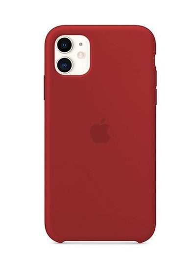 Buy Protective Case Cover For Apple iPhone 11 Red in Saudi Arabia