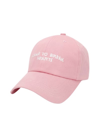 Buy Summer Lovers Outdoor Sun Baseball Cap Pink in UAE