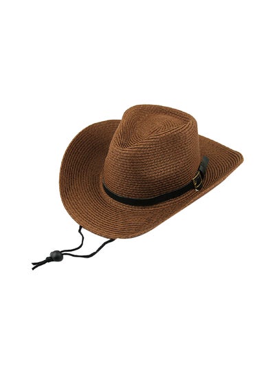 Buy Western Cowboy Hat Brown in Saudi Arabia