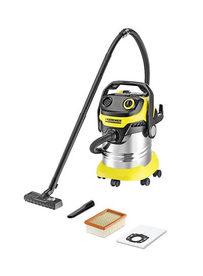 Buy Premium Wet And Dry Vacuum Cleaner 25.0 L 1100.0 W K-8075421453 Yellow/Silver/Black in Saudi Arabia