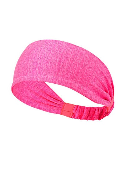 Buy Sweat Wicking Sports Headband 24x7.5cm in UAE