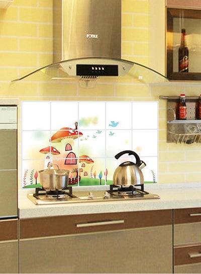 اشتري Cartoon Pattern Waterproof Wall Decoration متعدد الألوان 45x75 سنتيمتر في الامارات