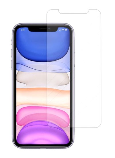 اشتري Tempered Glass Screen Protector For Apple iPhone 11 شفاف 5.8 بوصة في السعودية