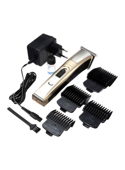 Buy KM-5017 Rechargeable Hair Trimmer Gold/Silver/Black in UAE