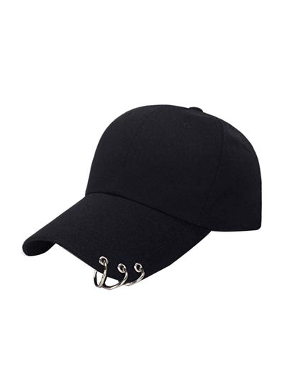 Buy Classic Summer Baseball Cap Black/Silver in UAE