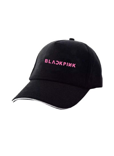 Buy Printed Cap Black in Saudi Arabia