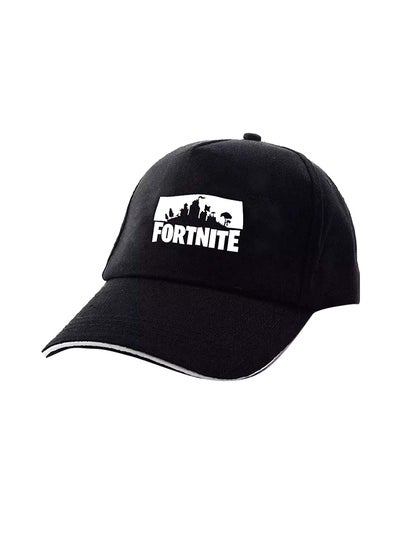 Buy Fortnite Printed Cap Black in UAE