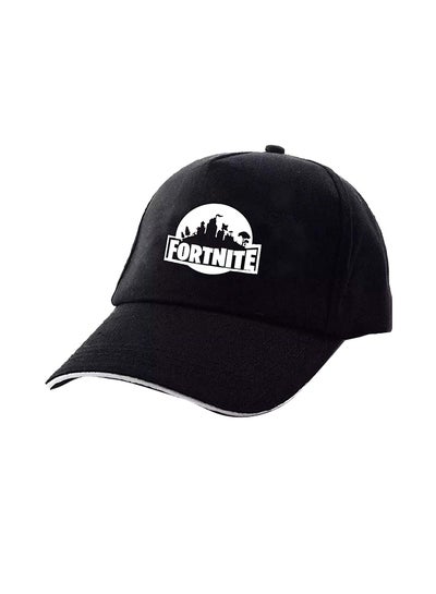 Buy Fortnite Pattern Cap Black in Saudi Arabia