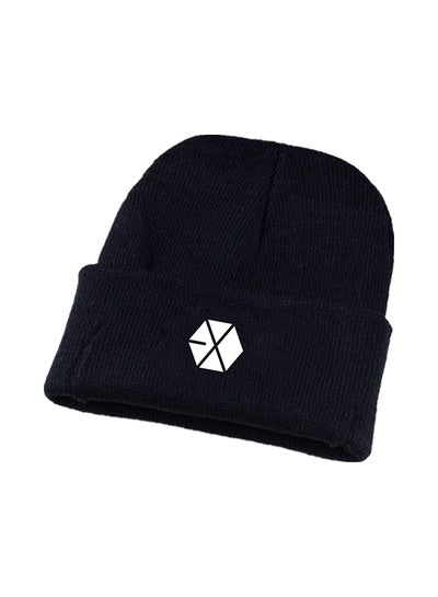 Buy Knitted Cap Black in UAE