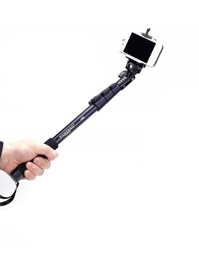 Buy Bluetooth Monopod Selfie Stick Black in UAE