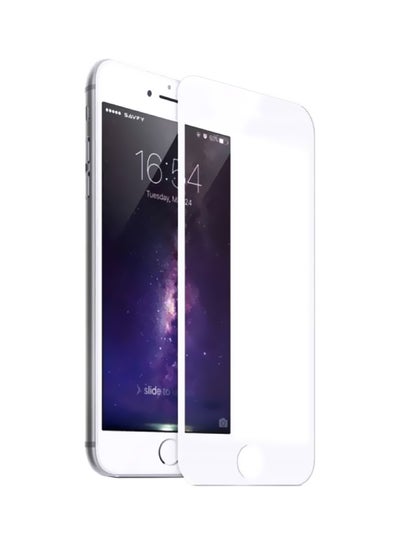 Buy 5D Tempered Glass Screen Protector For Apple iPhone 6S Plus White/Clear in Egypt