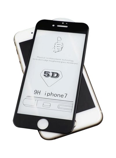 Buy 5D Screen Protector For Apple iPhone 7 Black in Egypt