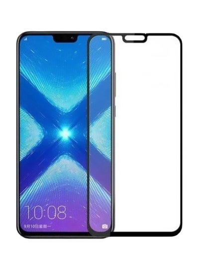 Buy 5D Tempered Glass Screen Protector For Huawei Y9 2019 Clear/Black in Egypt