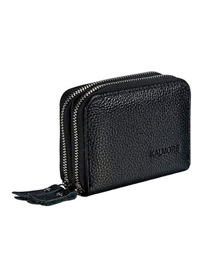 Buy RFID Leather Wallet Black in UAE