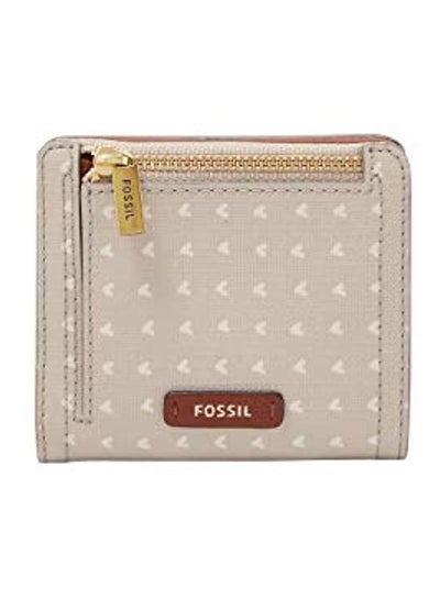 Logan RFID Bifold Wallet HeartsBeige 