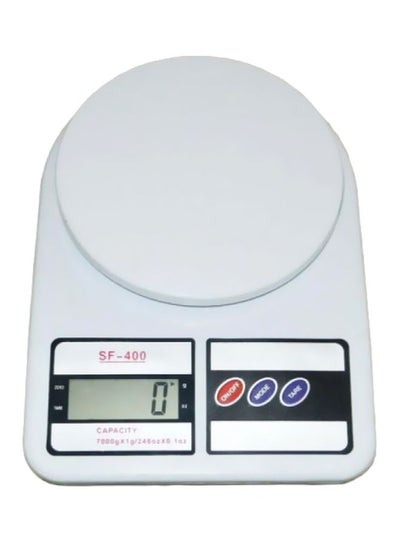 Buy Electronic Kitchen Weighing Scale White in Egypt