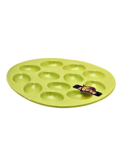 Buy Ceramic Plate Green in Saudi Arabia