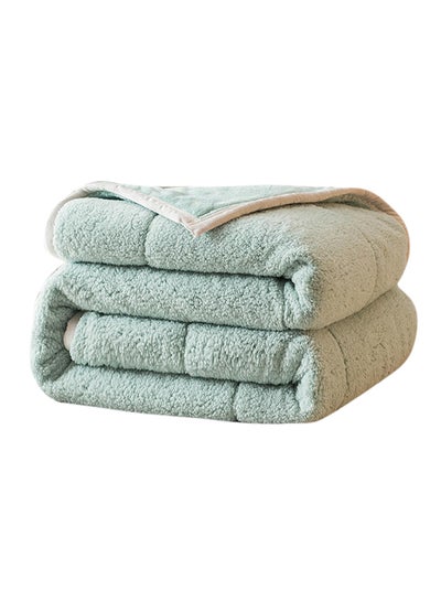 Buy Warm Casual Creative Blanket cotton Blue 200x230cm in UAE