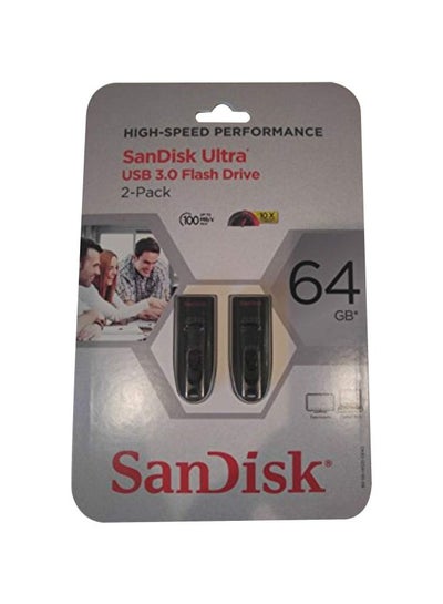 SanDisk Ultra 64GB USB 3.0 Flash Drive Black SDCZ48-064G-A46