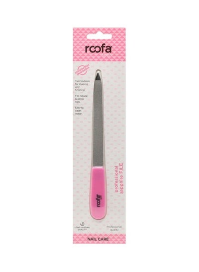 Buy Sapphire Nail File Silver/Pink in Egypt