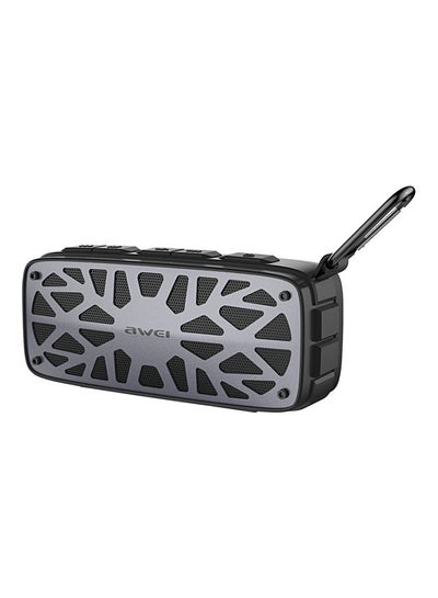 Buy Y330 Portable Bluetooth Speaker Grey/Black in Saudi Arabia