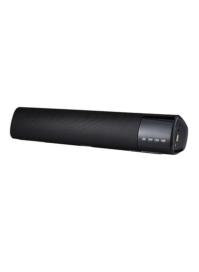 Buy B28S Bluetooth Stereo Speaker With LCD Display And Built-in MIC Black in UAE