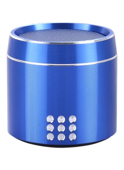 اشتري مكبر صوت ستيريو صغير ومحمول يعمل بالبلوتوث ومزود بمؤشر LED أزرق في الامارات