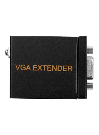 Buy VGA Signal To RJ45 Signal Extender Transmitter 60meter Black in UAE