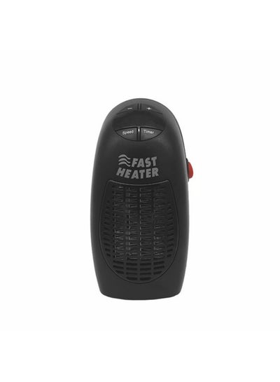 Buy Portable Mini Room Heater 400W ZM1050900 Black in UAE