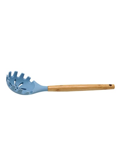 Buy Silicone Spatula Blue/Beige in Saudi Arabia