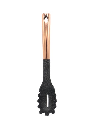 Buy Silicone Spoon Black/Gold 0.5kg in Saudi Arabia