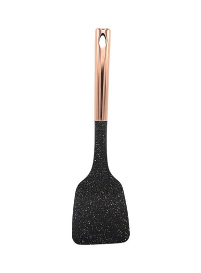 Buy Silicone Spoon Black/Gold 0.5kg in Saudi Arabia