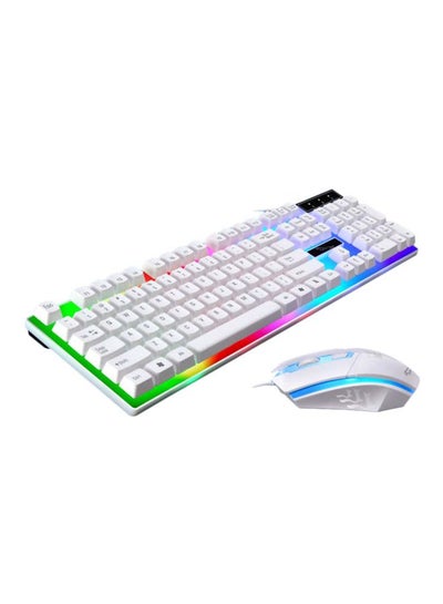 اشتري G21 Luminous USB Wired Gaming Mouse And Keyboard Set في السعودية