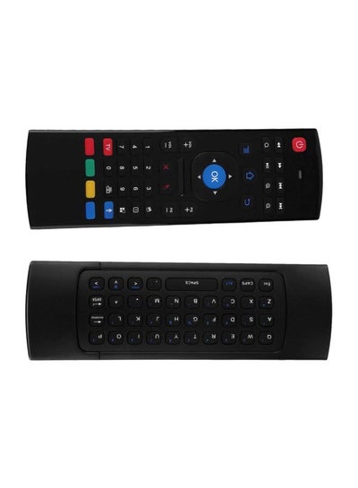 Buy MX3 2.4G Wireless Remote Control With Fly Mouse And Keyboard Black/Red/Yellow in Egypt