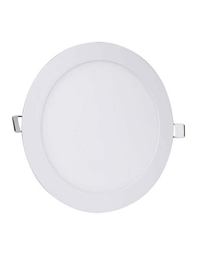 Buy 2-Piece LED Panel Light Lamp Set White 8.86inch in UAE