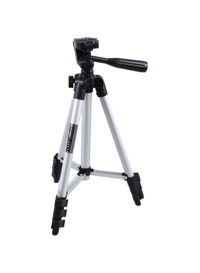 Buy Portable Camera Tripod With Accessories Silver/Black in Saudi Arabia