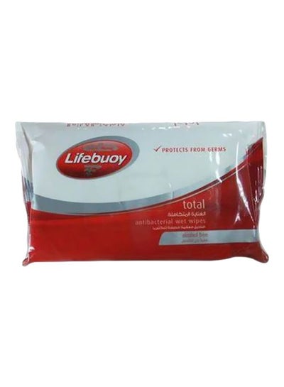 Buy 40-Piece Total Anti-Bacterial Wipes in UAE