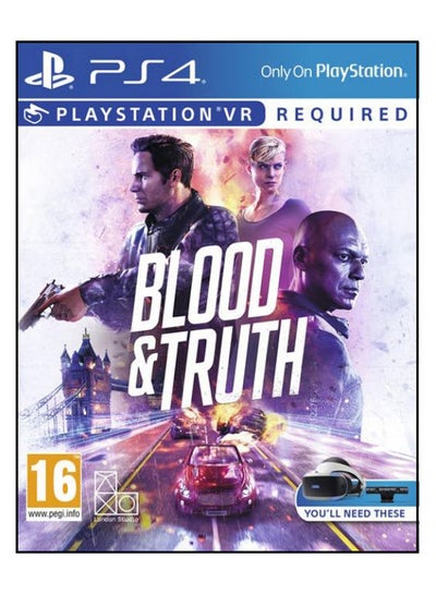 اشتري لعبة الفيديو "Blood And Truth" - الواقع الافتراضي (إصدار عالمي) - الأكشن والتصويب - بلاي ستيشن 4 (PS4) في الامارات