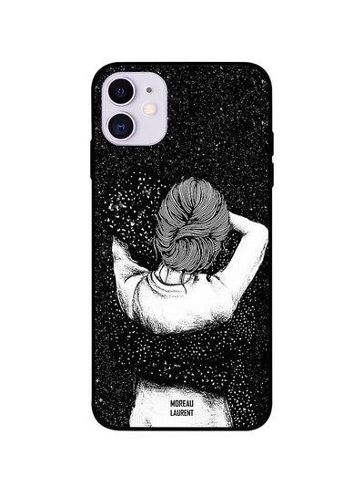 Buy Protective Case Cover For Apple iPhone 11 Night Imagination Of Doodle Girl in Saudi Arabia