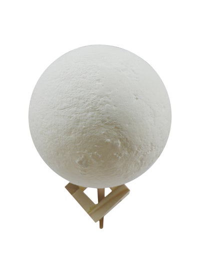 Buy 3-Colour Dimmable Night Lamp White 13cm in UAE