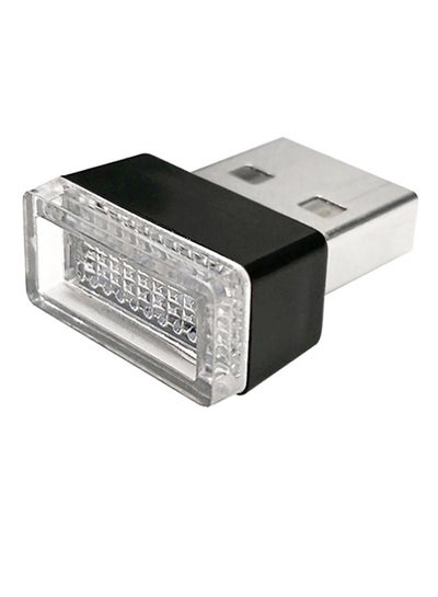 اشتري مصباح LED للزينة من البولي كربونات بمنفذ USB, يمكن استخدامه في حالة الطواريء, يناسب جميع السيارات. في السعودية