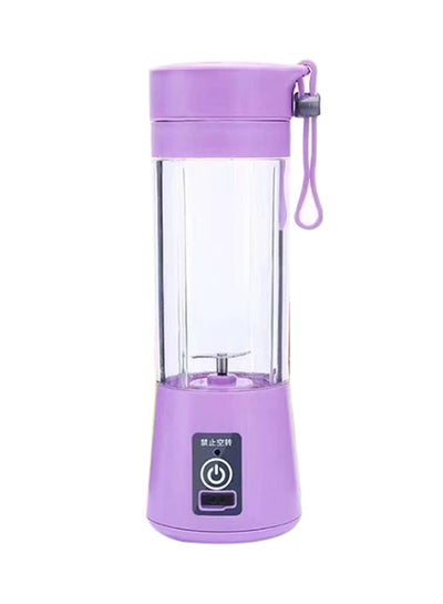 Buy USB Rechargeable Juice Blender With 2 Sharp Blades 380.0 ml 150.0 W DW2403 Multicolour in Egypt