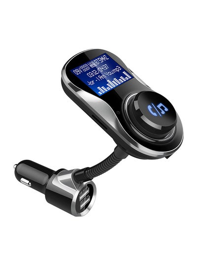 Buy BC26 1.4 inch LCD Screen Car Bluetooth 4.1 And EDR Hands Free Radio FM Transmitter in UAE