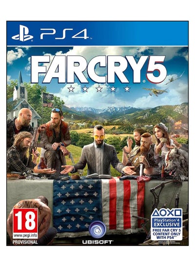 اشتري لعبة الفيديو "Far Cry 5" (إصدار عالمي) - action_shooter - playstation_4_ps4 في السعودية