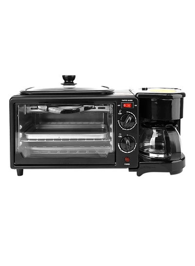Buy 3-In-1 Coffee Maker Electric Oven 3580382 Black in UAE