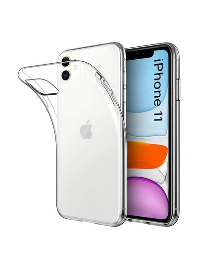 Buy Protective Case Cover For iPhone 11 Clear in UAE