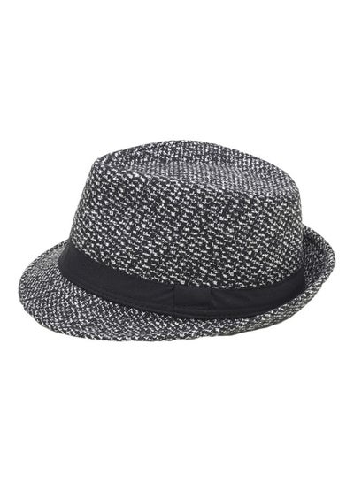 Buy Jazz Sun Hat Black/White in Saudi Arabia