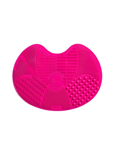 Buy Beauty Express Brush Cleaning Mat Pink in UAE