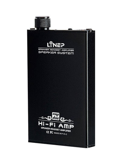 Buy Portable HiFi Headphone Amplifier Built-in Battery V6522 Black in Saudi Arabia