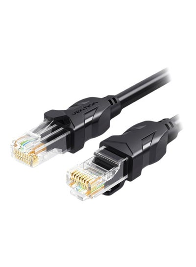 Buy Cat 6 Ethernet Network Cable Black in UAE